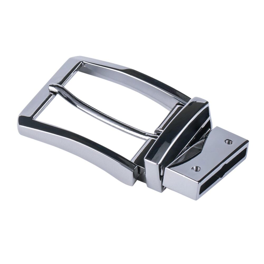 9341 1 3/8" 35mm Reversible Belt Buckle Replacement Belt Buckle Square